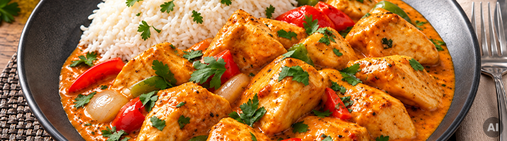 Rotes Curry – Pfannengerichte – Pizzaboy Essen